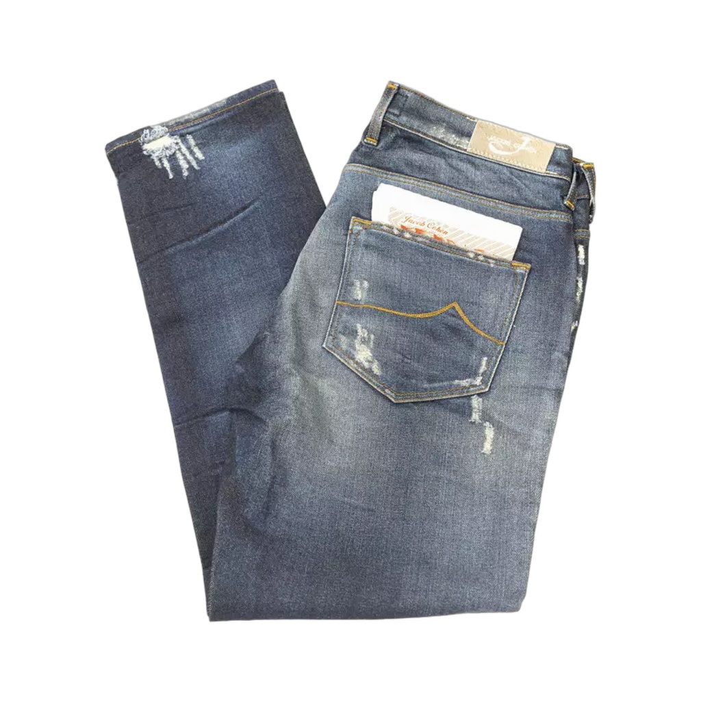 Blue Cotton Women's Jean
